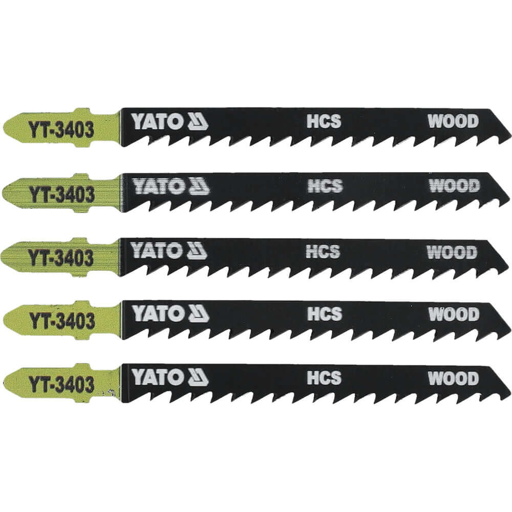 Jigsaw blades for wood type T 6 TPI (5 pcs)