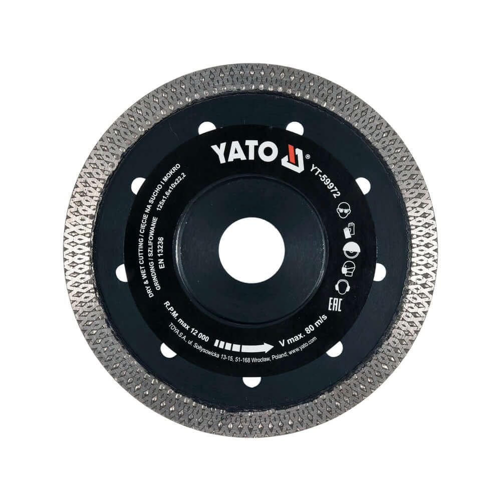 Diamond Disc Yato 125mm YT-59972