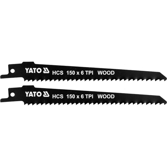 Sverðsagarblöð HCS 150mm 6TPI 2 stk