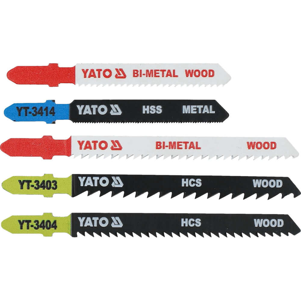 Jigsaw blade mix set (5 pcs)
