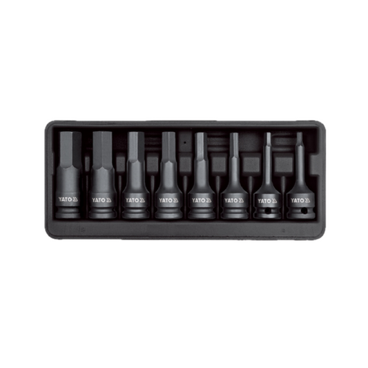 Yato Set of Hex Impact Sockets 8pcs