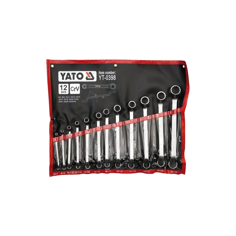 Yato Combination Wrenches 8-24 12 pcs.