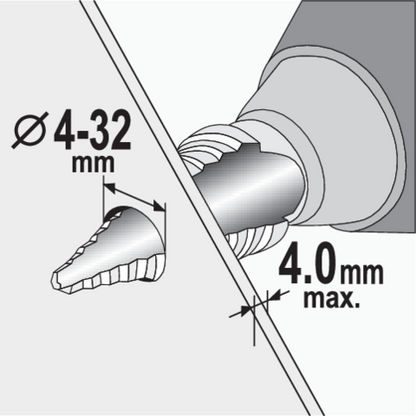 Step Drill 4-32MM